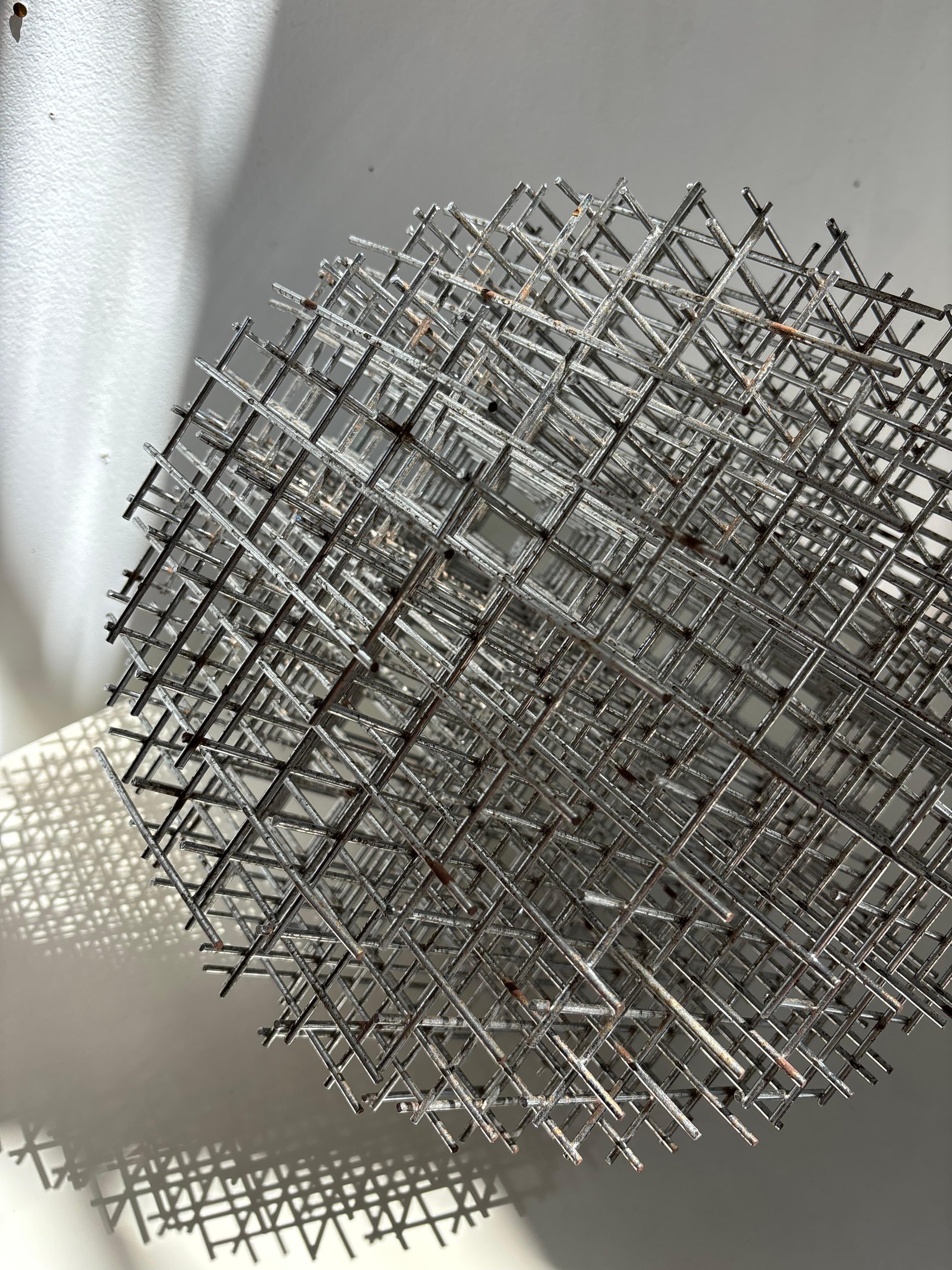 French Sphère tram by François Morellet For Sale