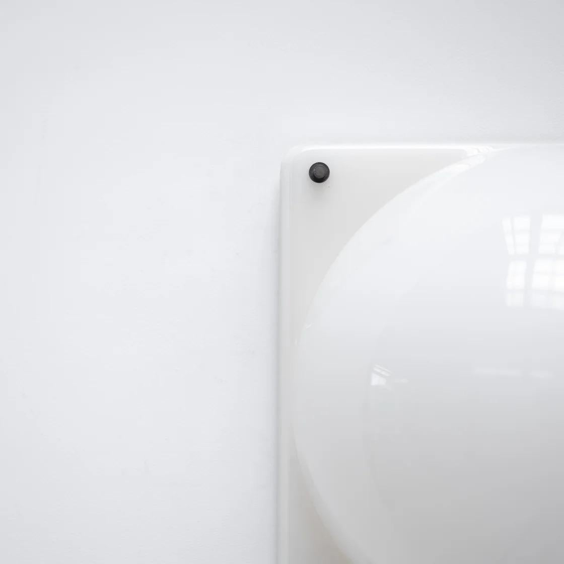 Vetro Sphere wall lamp, Italy, 1970s, simple minimal design in vendita