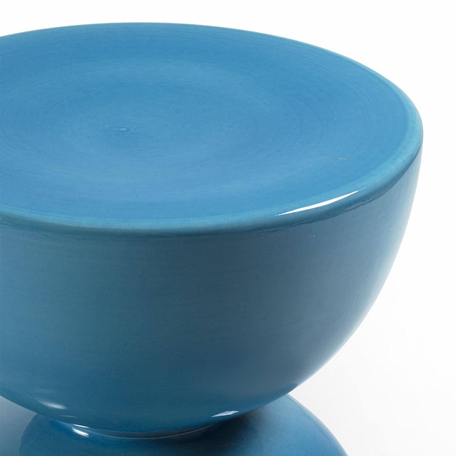 Spheres Blue Stool In New Condition For Sale In Paris, FR