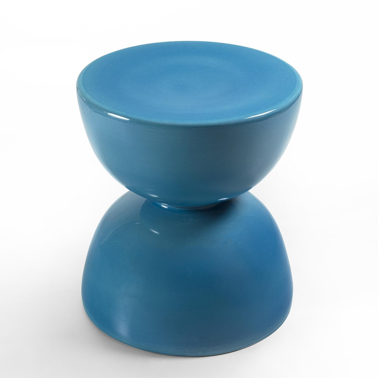 Spheres Blue Stool For Sale 1