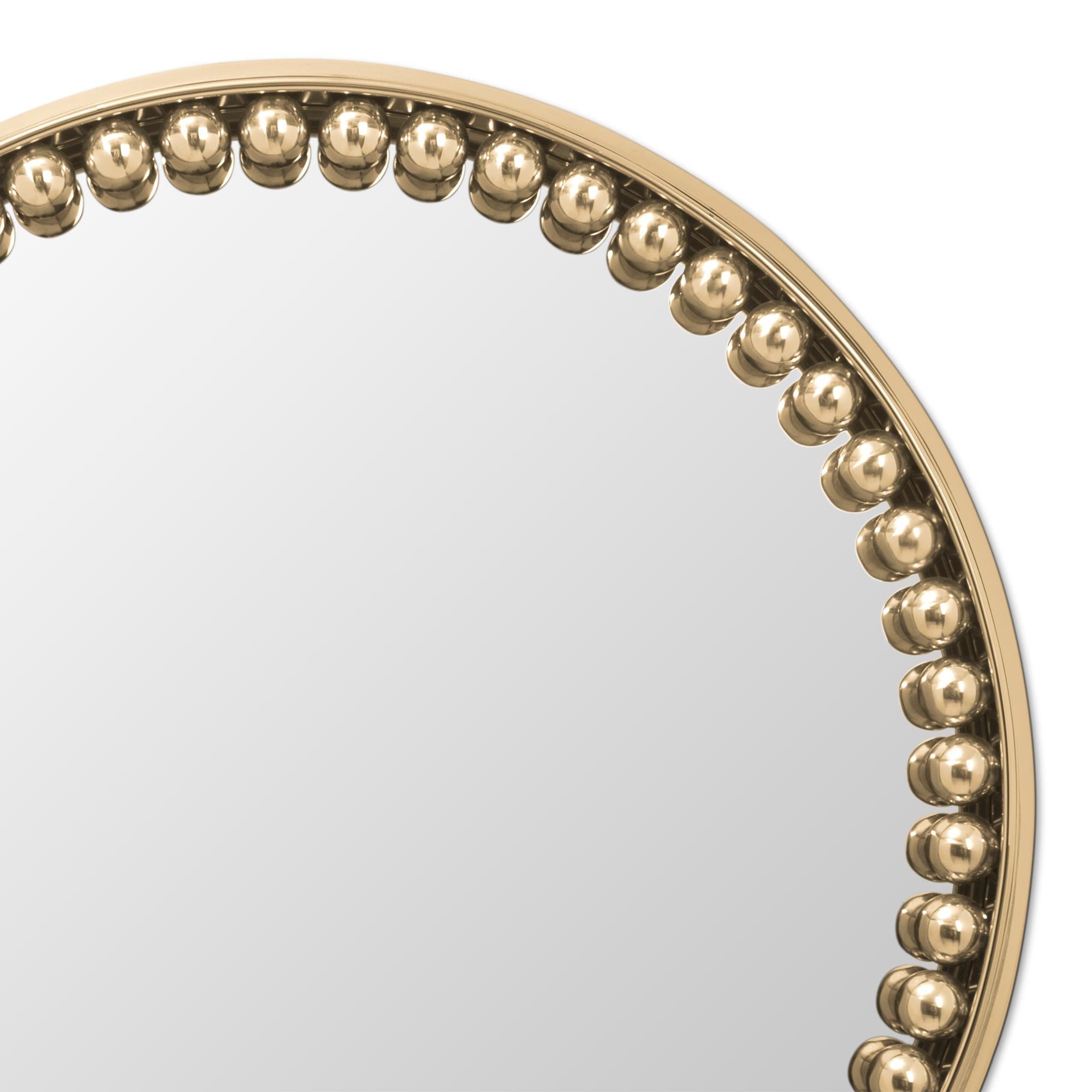 round sphere mirror