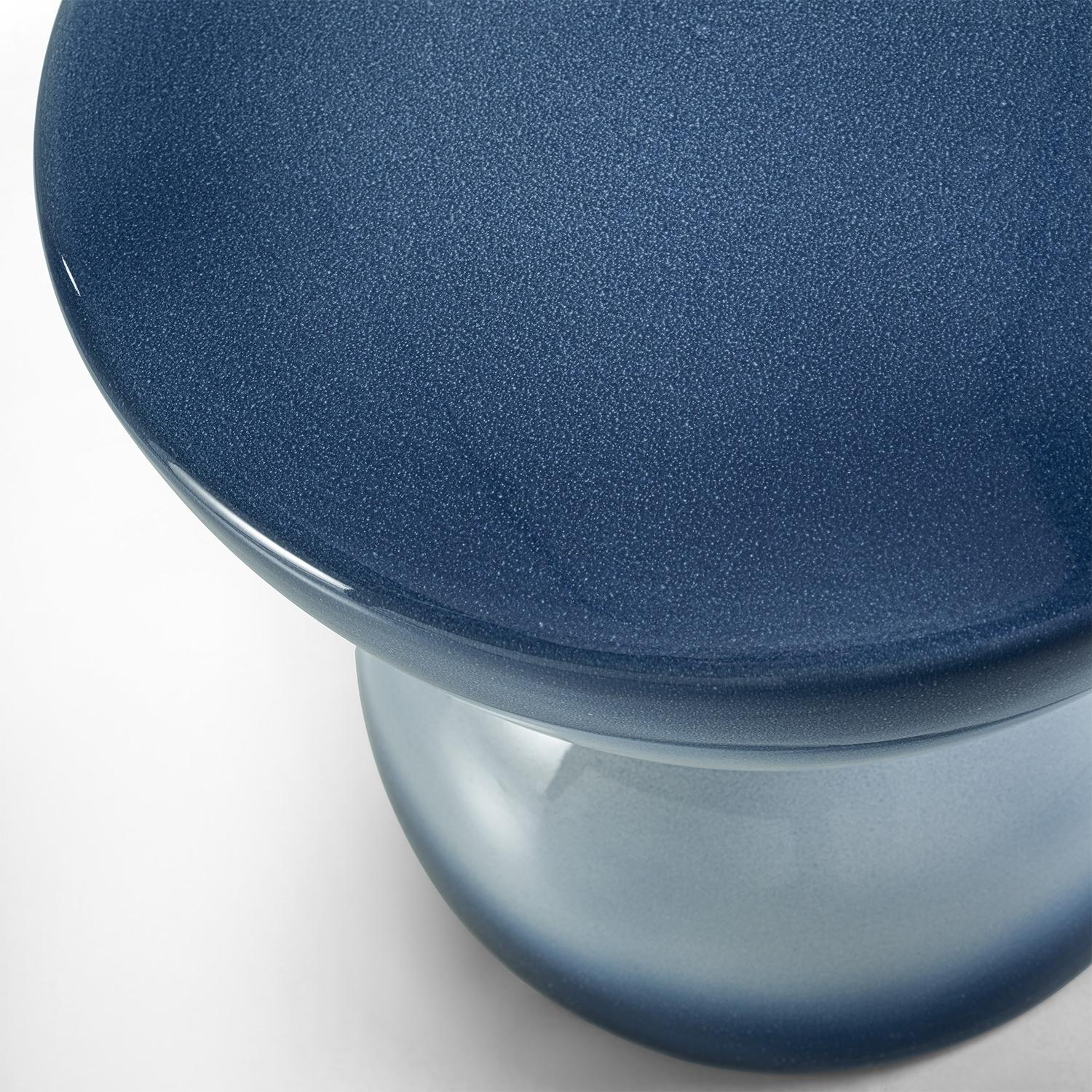 Spheres Shaded Blue Stool In New Condition For Sale In Paris, FR