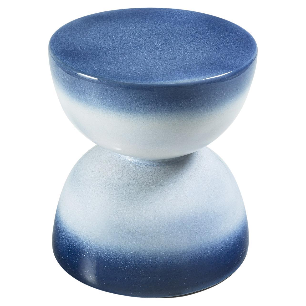 Spheres Shaded Blue Stool For Sale