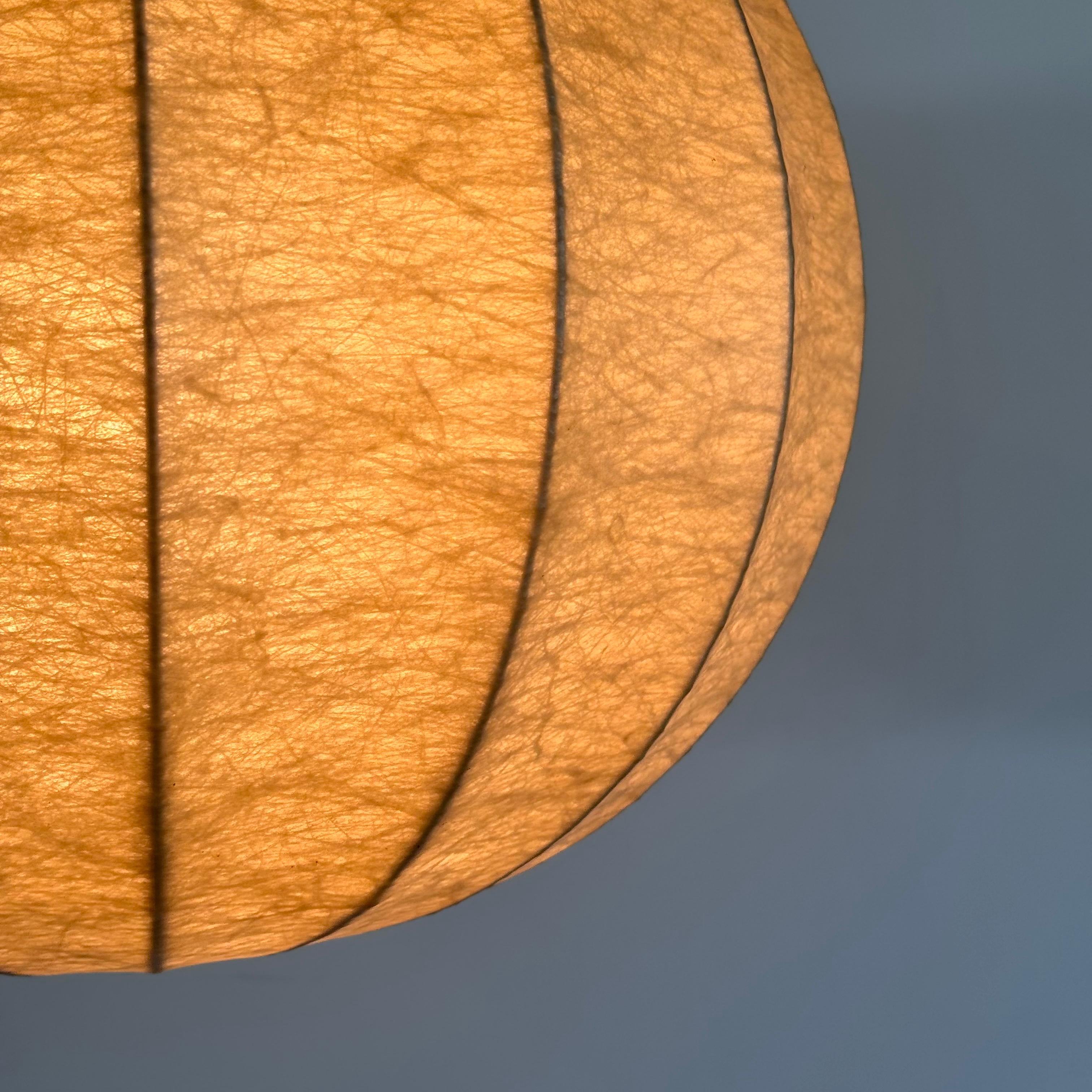 Mid-Century Modern Plafonnier cocon sphérique d'Achille et P. Giacomo Castiglioni, années 1960