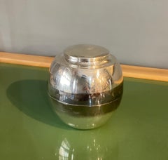 Spherical in signature silver plate engraved under the base