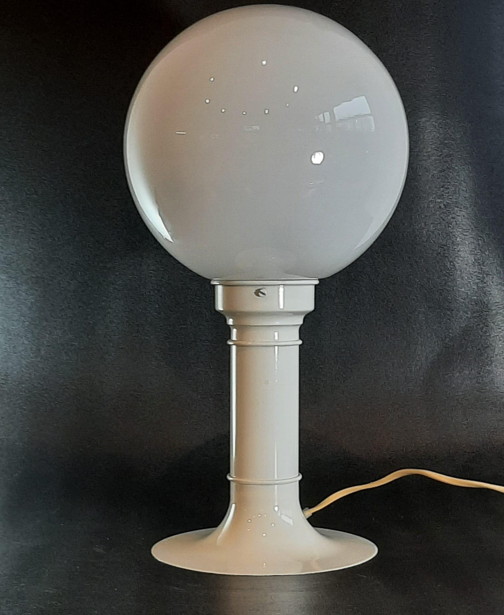 Late 20th Century spherical lamp for Woja Holland For Sale