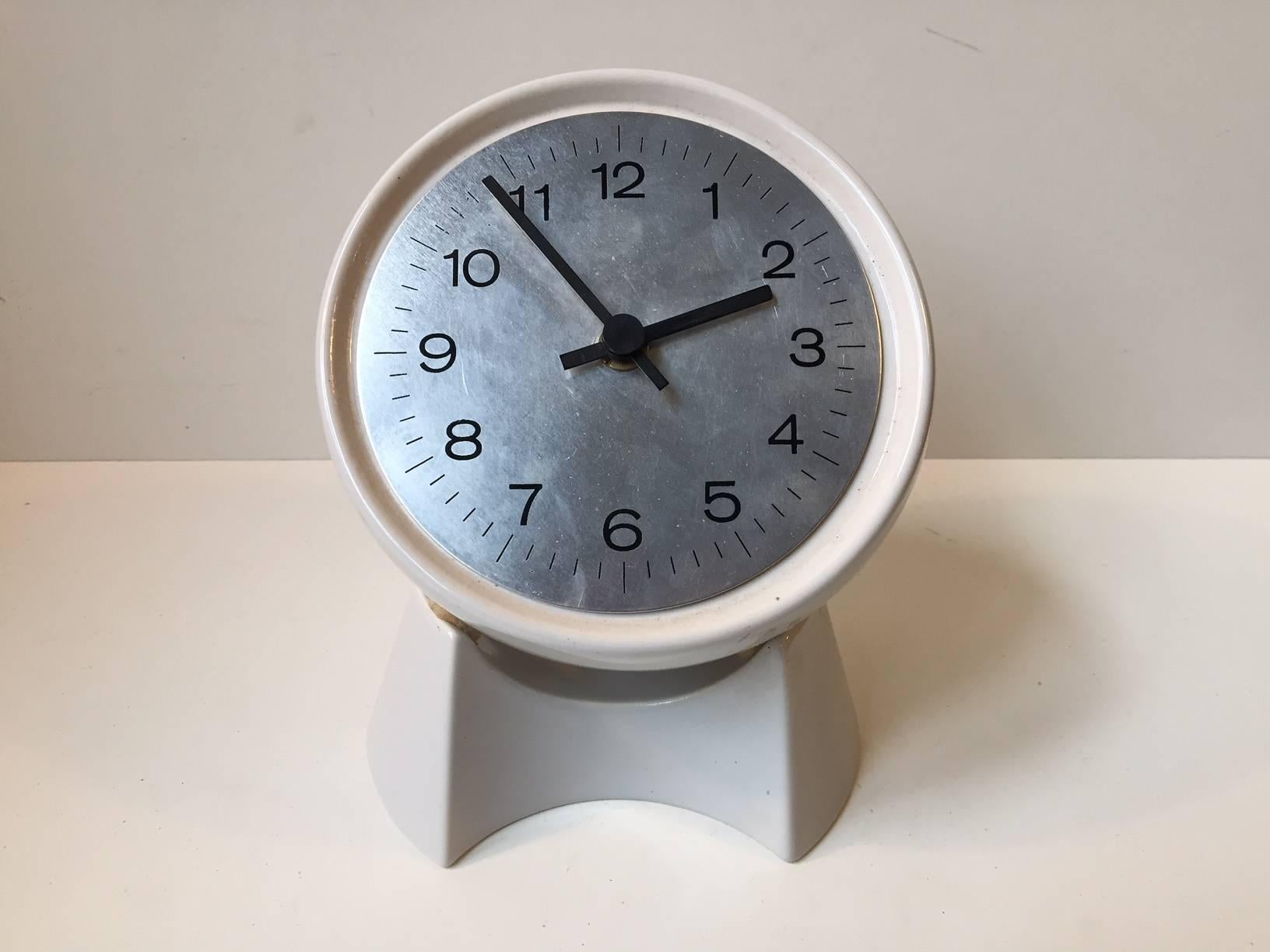 scandinavian table clock