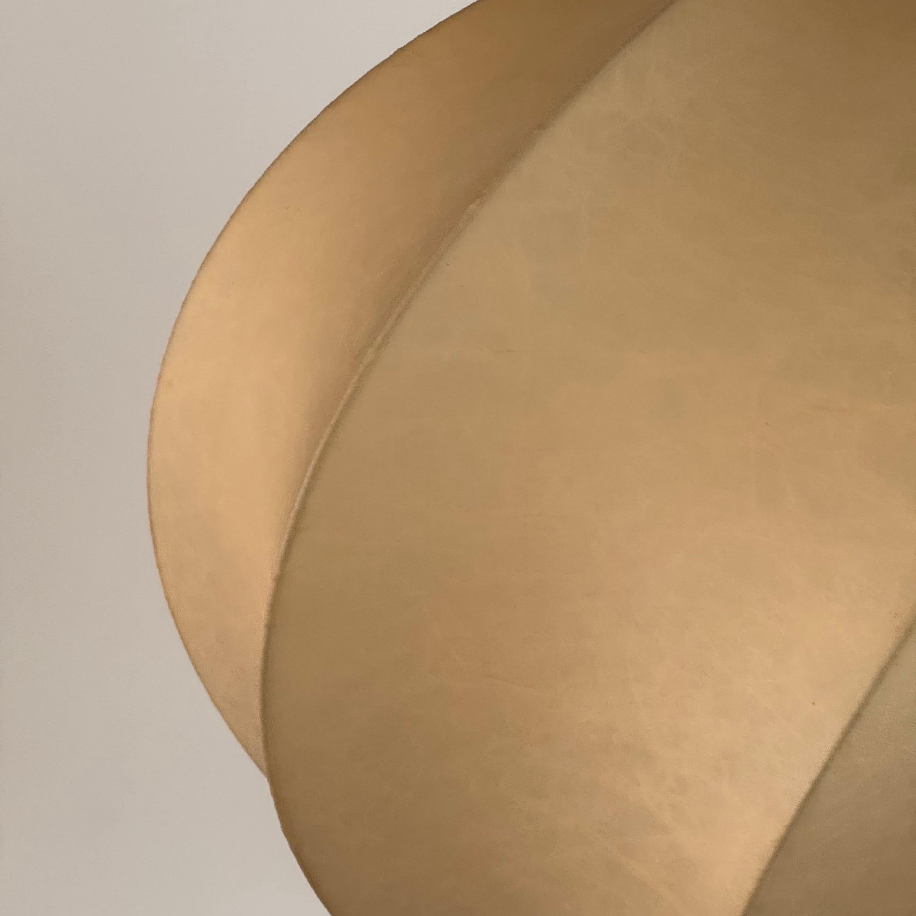 Spherical Spiral Cocoon Ceiling Lamp by Friedel Wauer for Goldkant Leuchten, 60s 4