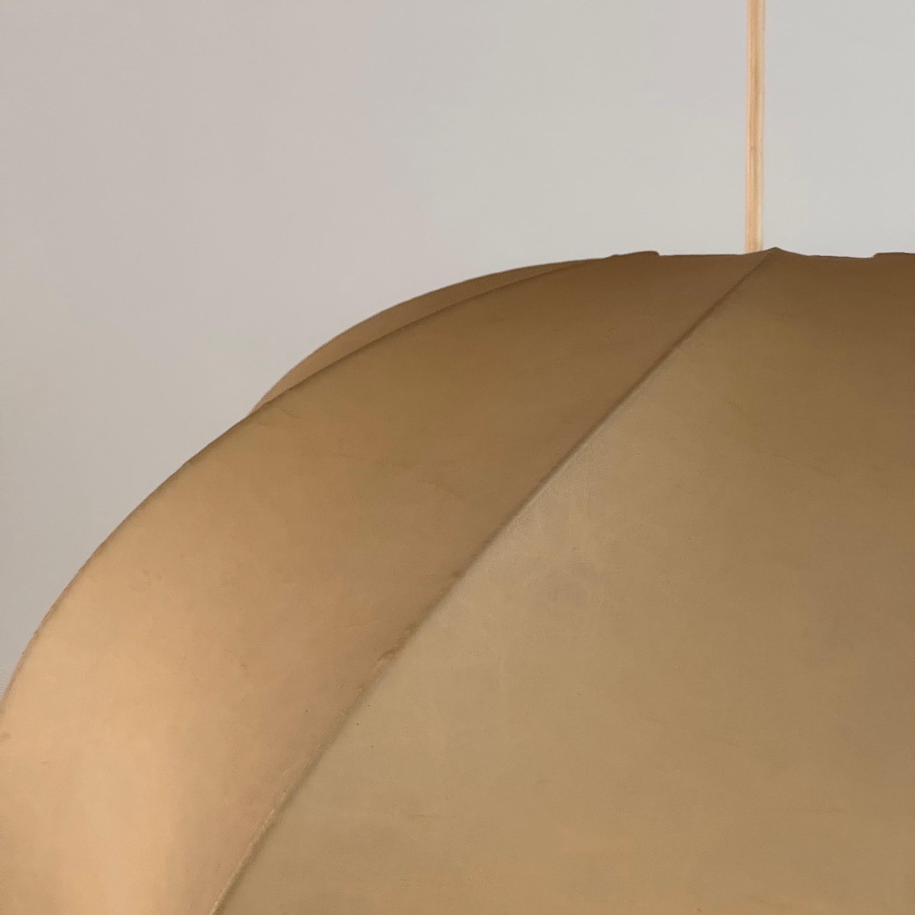 Spherical Spiral Cocoon Ceiling Lamp by Friedel Wauer for Goldkant Leuchten, 60s 8