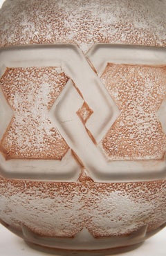 Spherical Vase by Daum, circa 1930