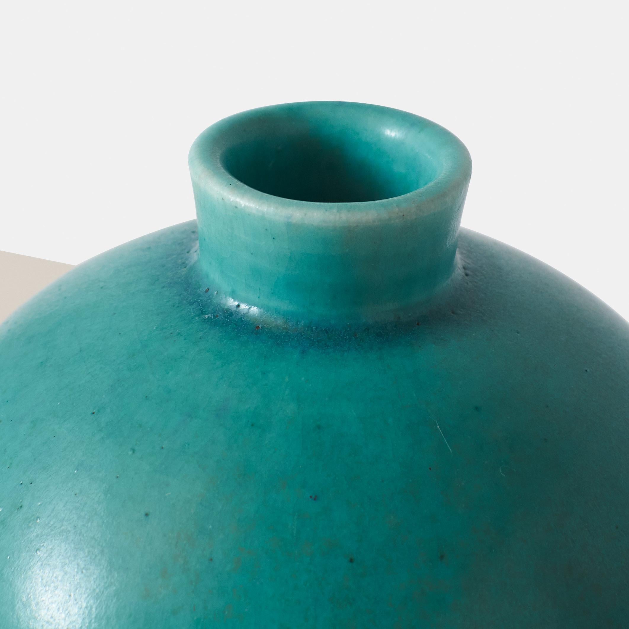 Modern Spherical Vase by Eva Stæhr Nielsen for Saxbo For Sale