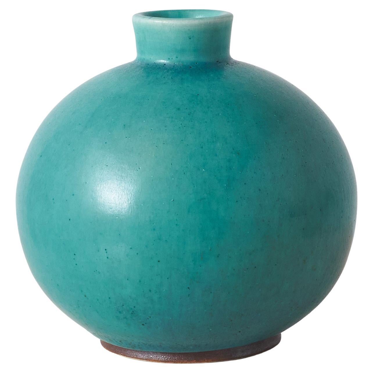 Spherical Vase by Eva Stæhr Nielsen for Saxbo For Sale