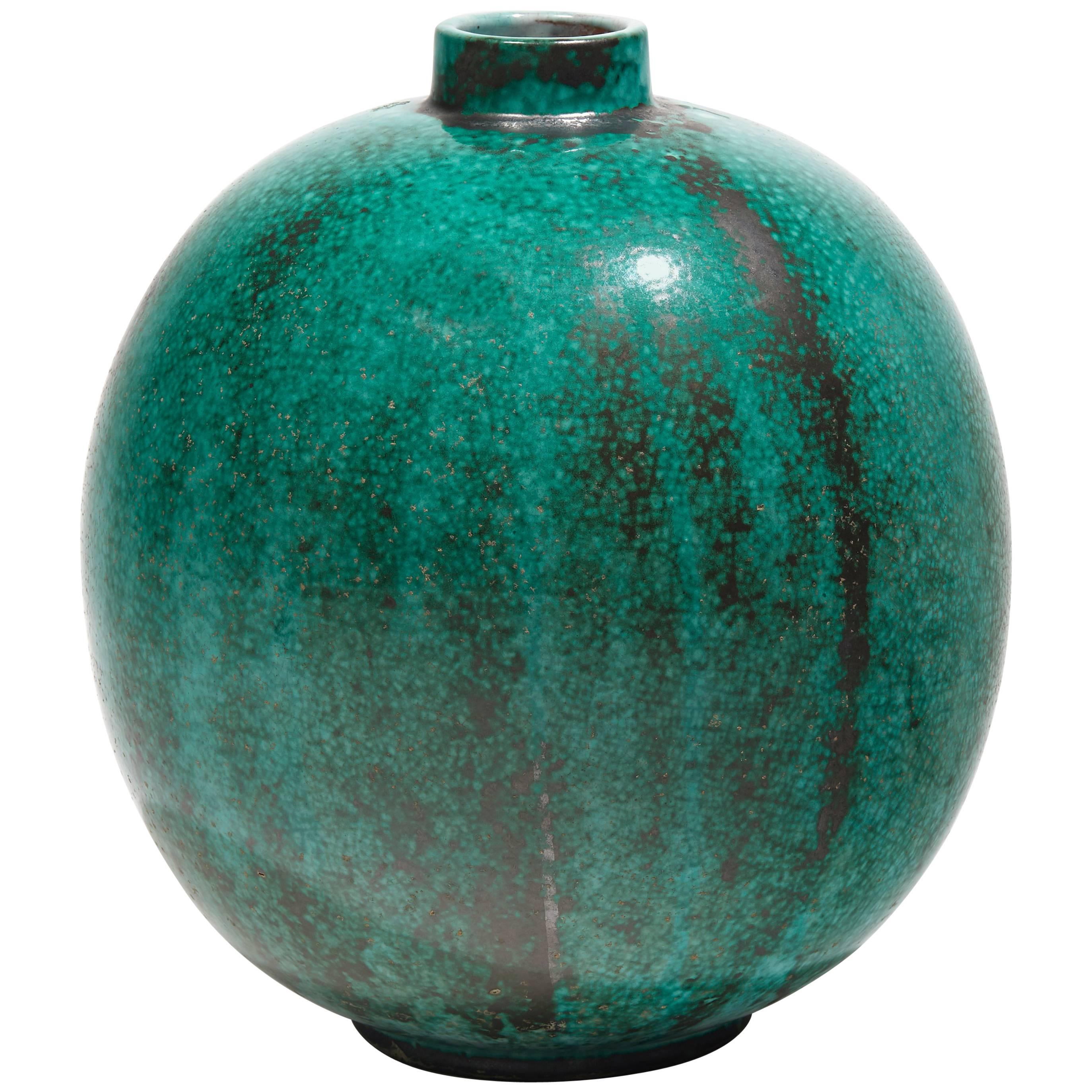 Spherical Vase by Primavera, circa 1925