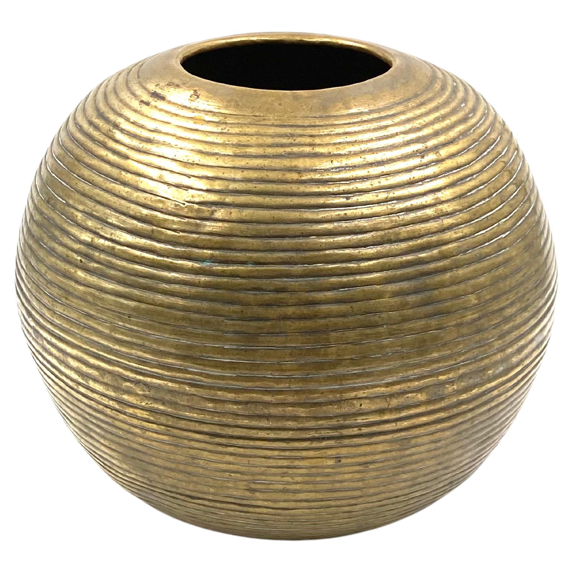 Spherical Vase, Italy 1970s For Sale