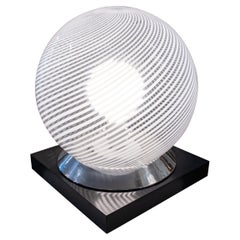 Vintage Spherical Venini Table Lamp