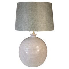 Spherical White Lamp by Bitossi