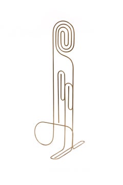 Sphinx by Rodger Stevens, Kinetic Sculpture in Brass, 2018