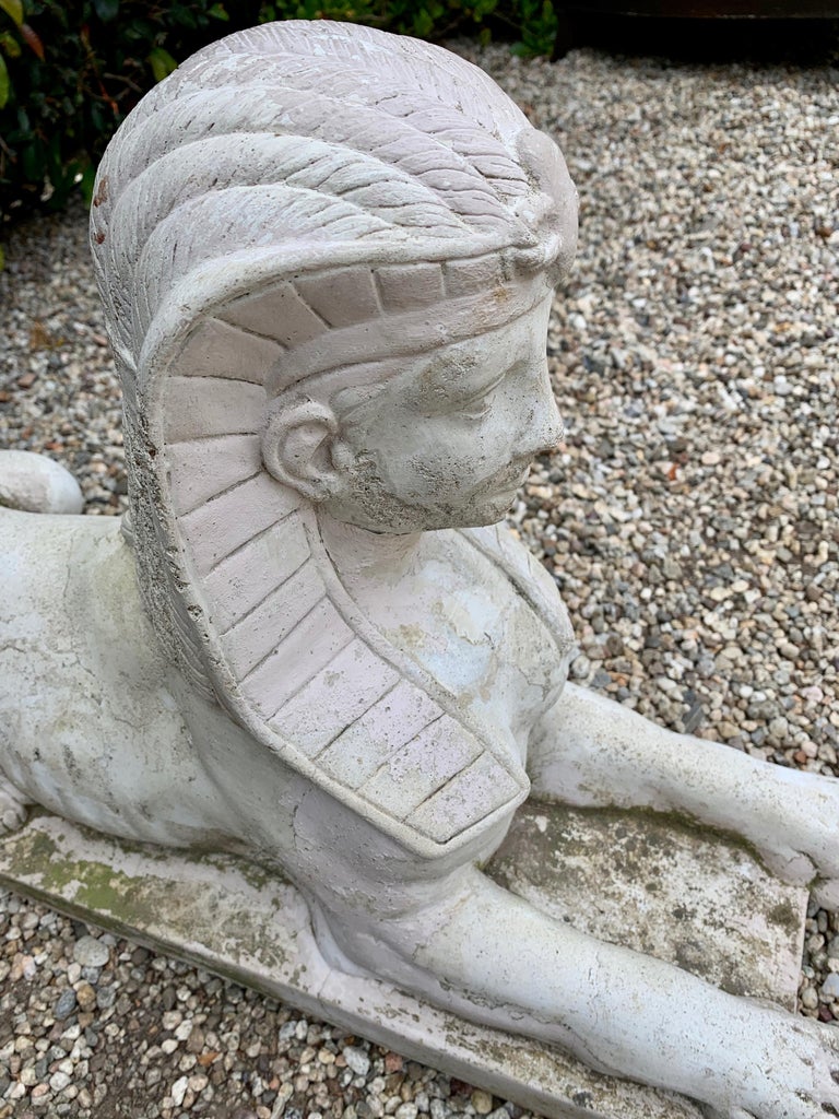 Sphinx Garden Statue at 1stDibs