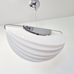 Lámpara colgante Spicchio de Ermanno Lampa y Sergio Brazzoli para Guzzini, Italia Años 70