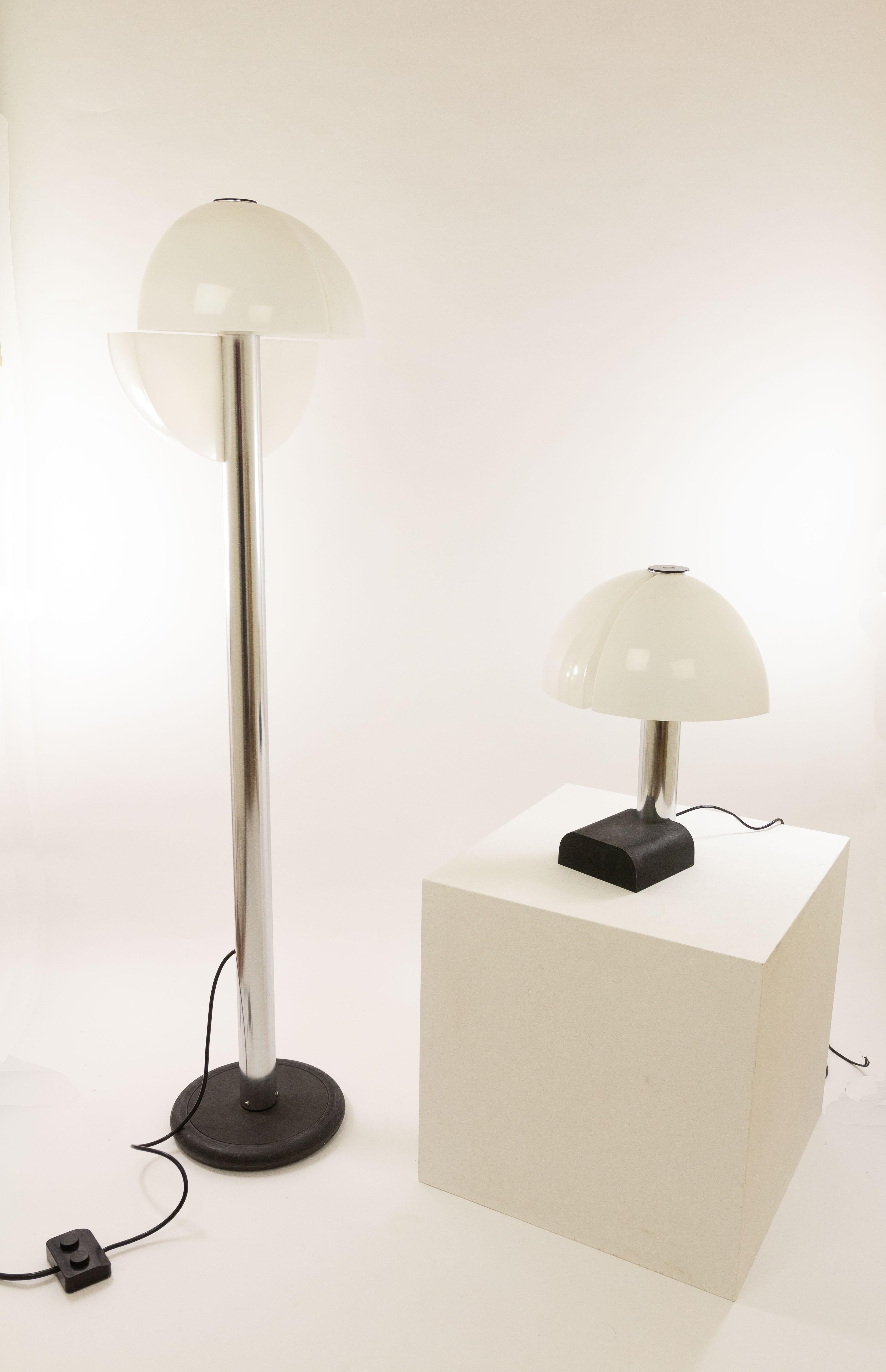 Spicchio Table Lamp by Corrado and Danilo Aroldi for Stilnovo, 1970s 3