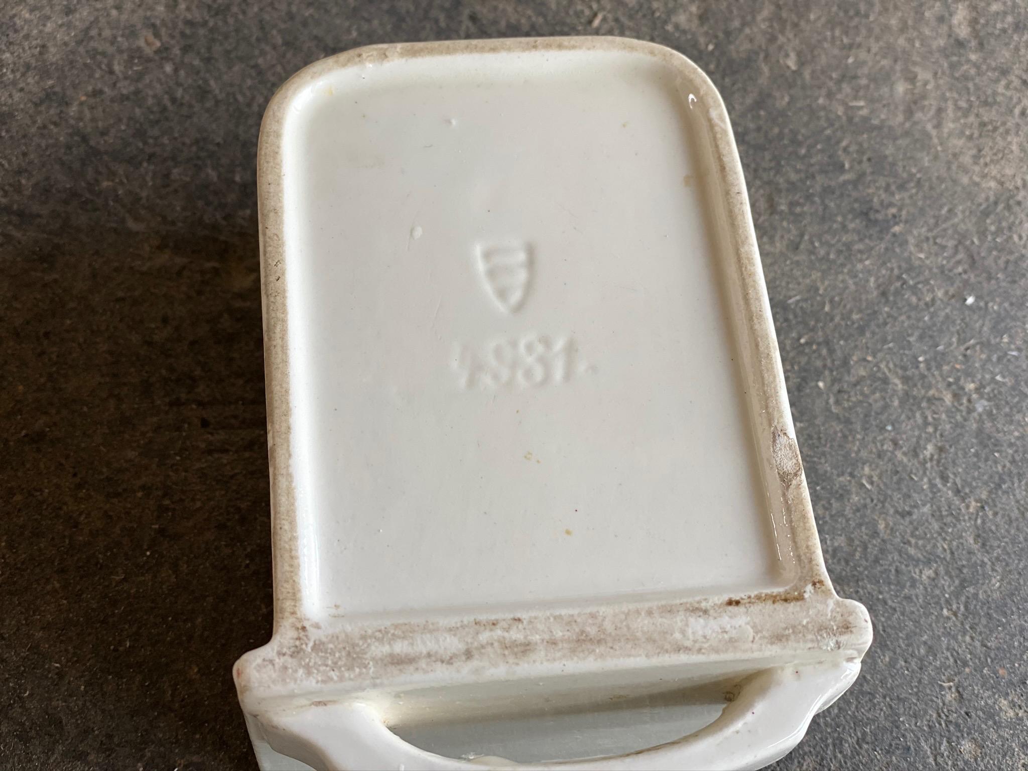 Spice Rack with Ceramic Chutes, circa 1900 3
