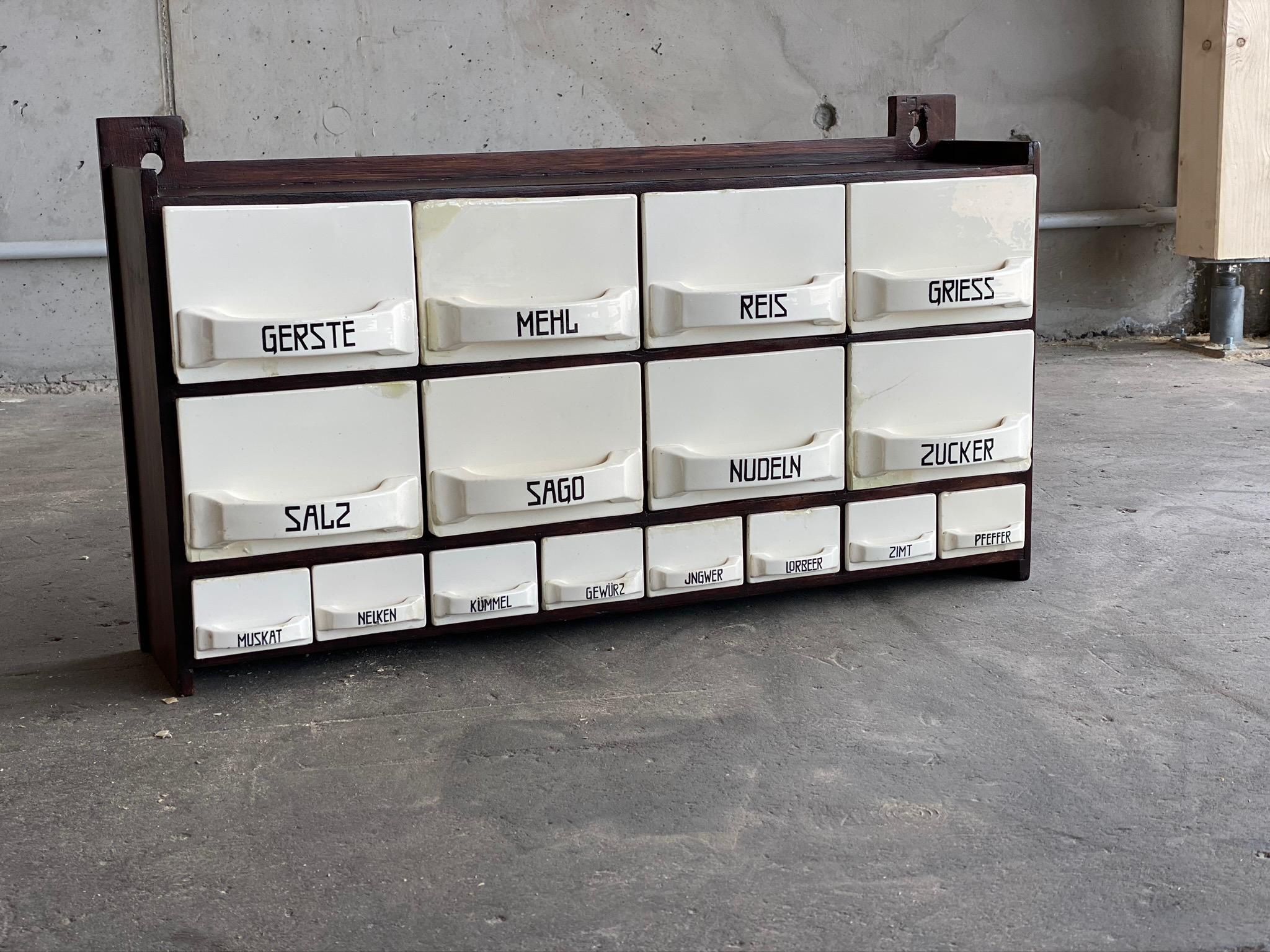 ceramic spice rack