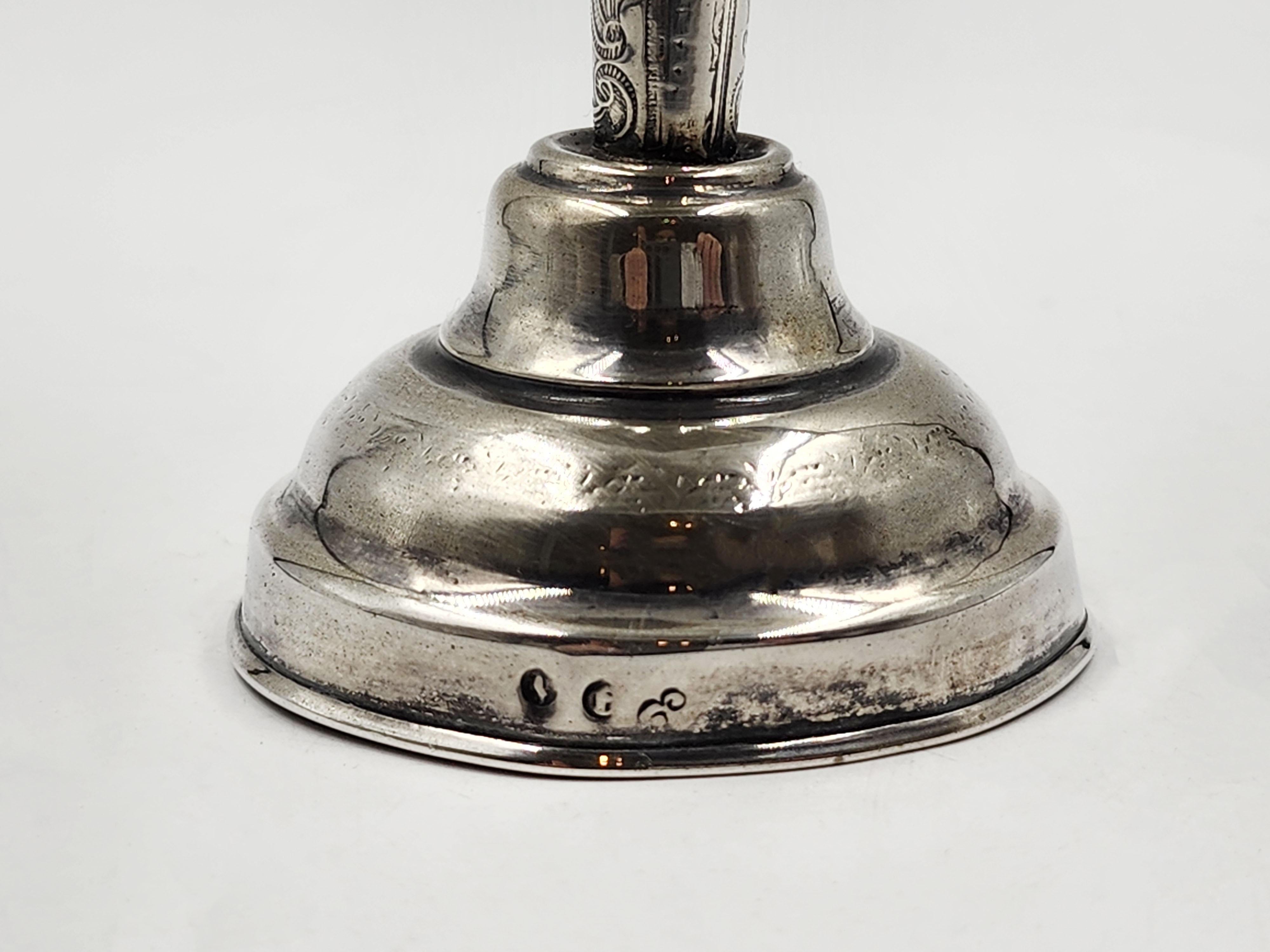 Art Déco Torre delle spezieGiudaica in argento, 20° secolo in vendita