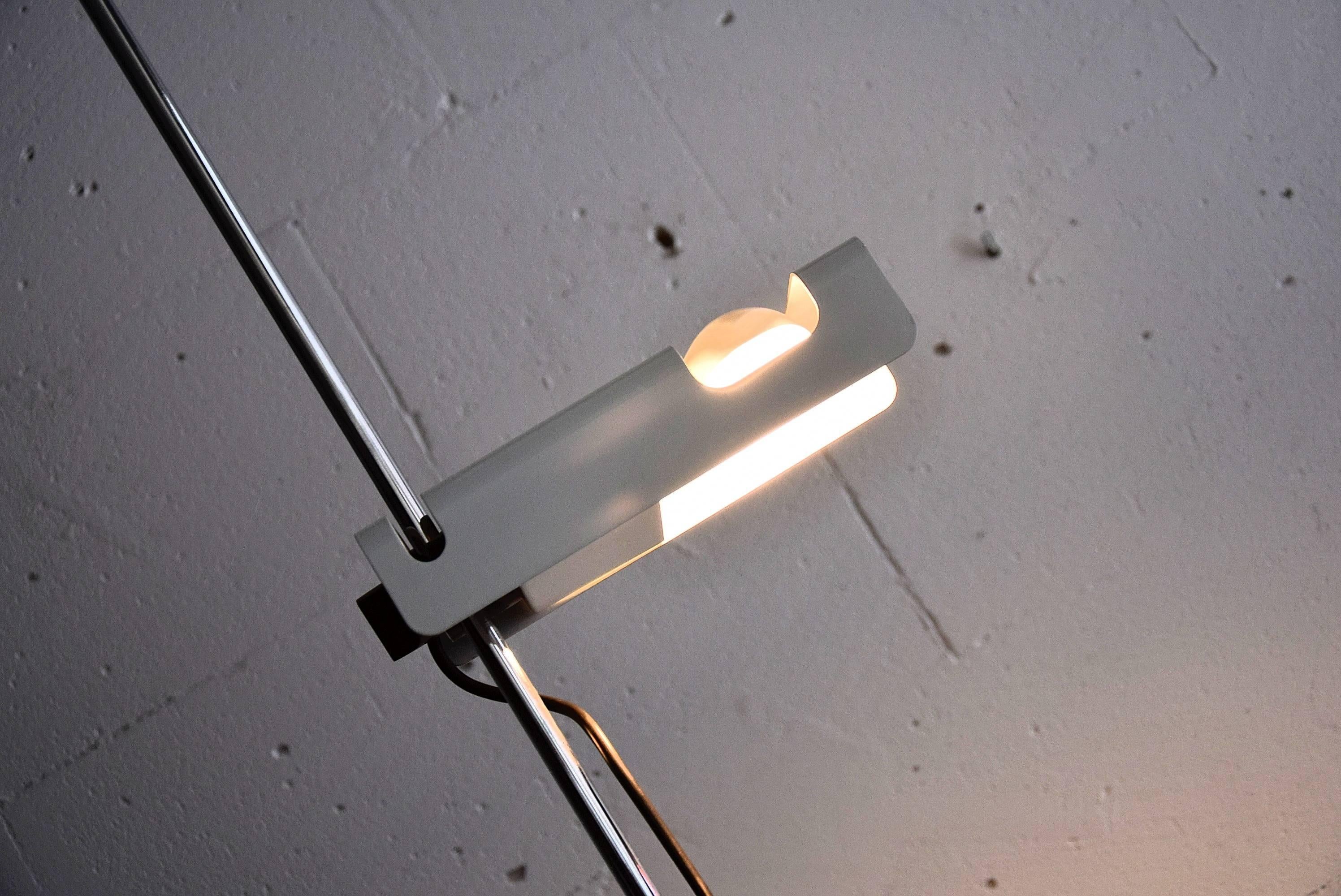 Cromo Lampada da soffitto Spider 4476 di Joe Colombo in vendita
