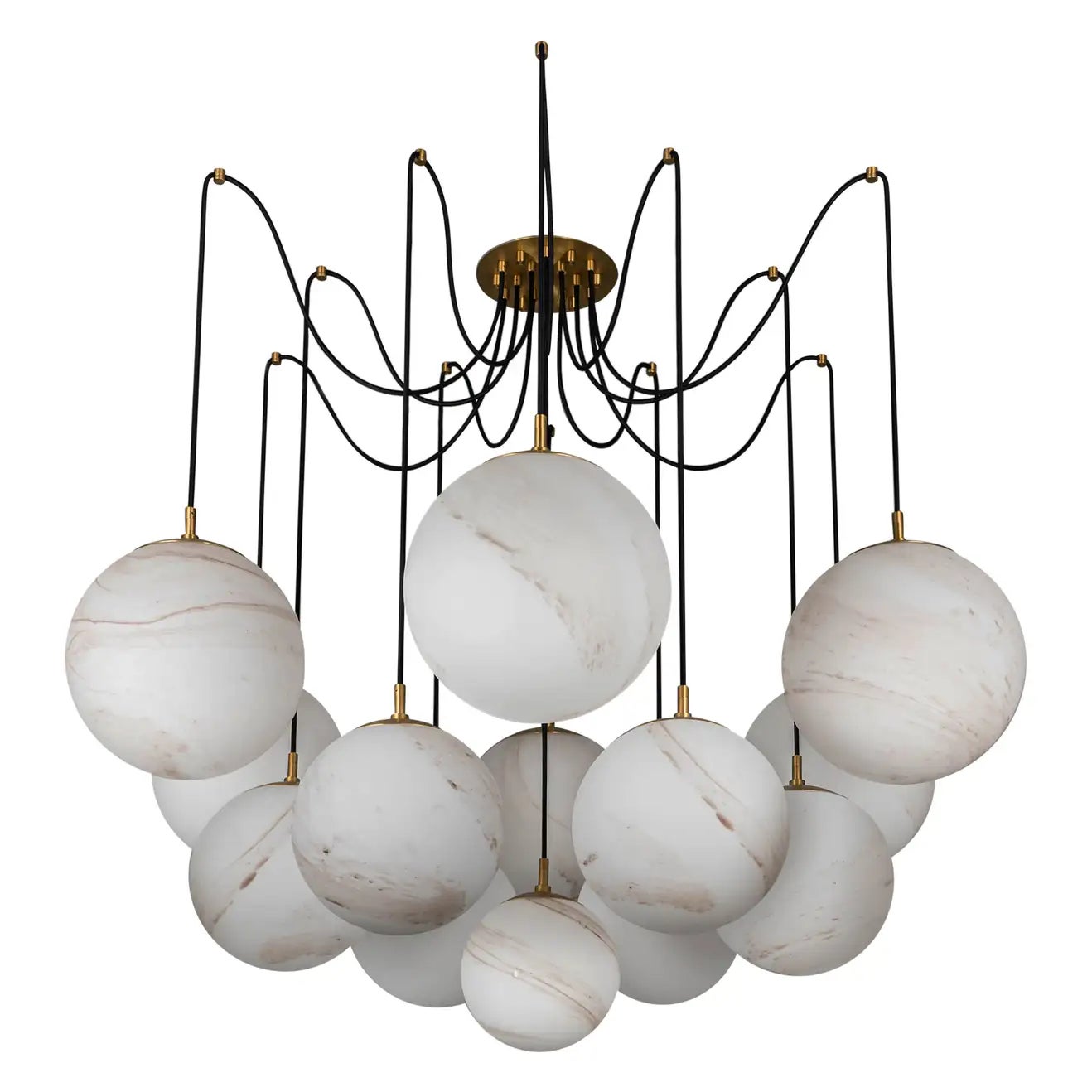 Spider Chandelier by Schwung For Sale