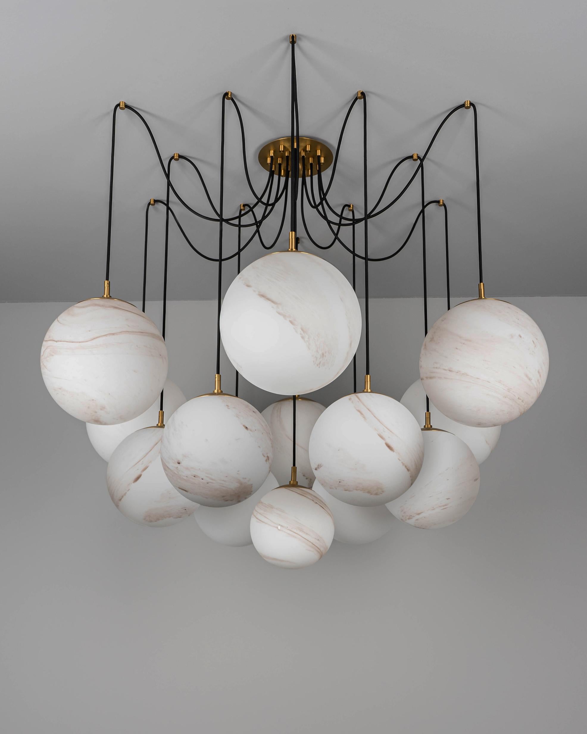 Spider Chandelier In New Condition For Sale In High Point, NC