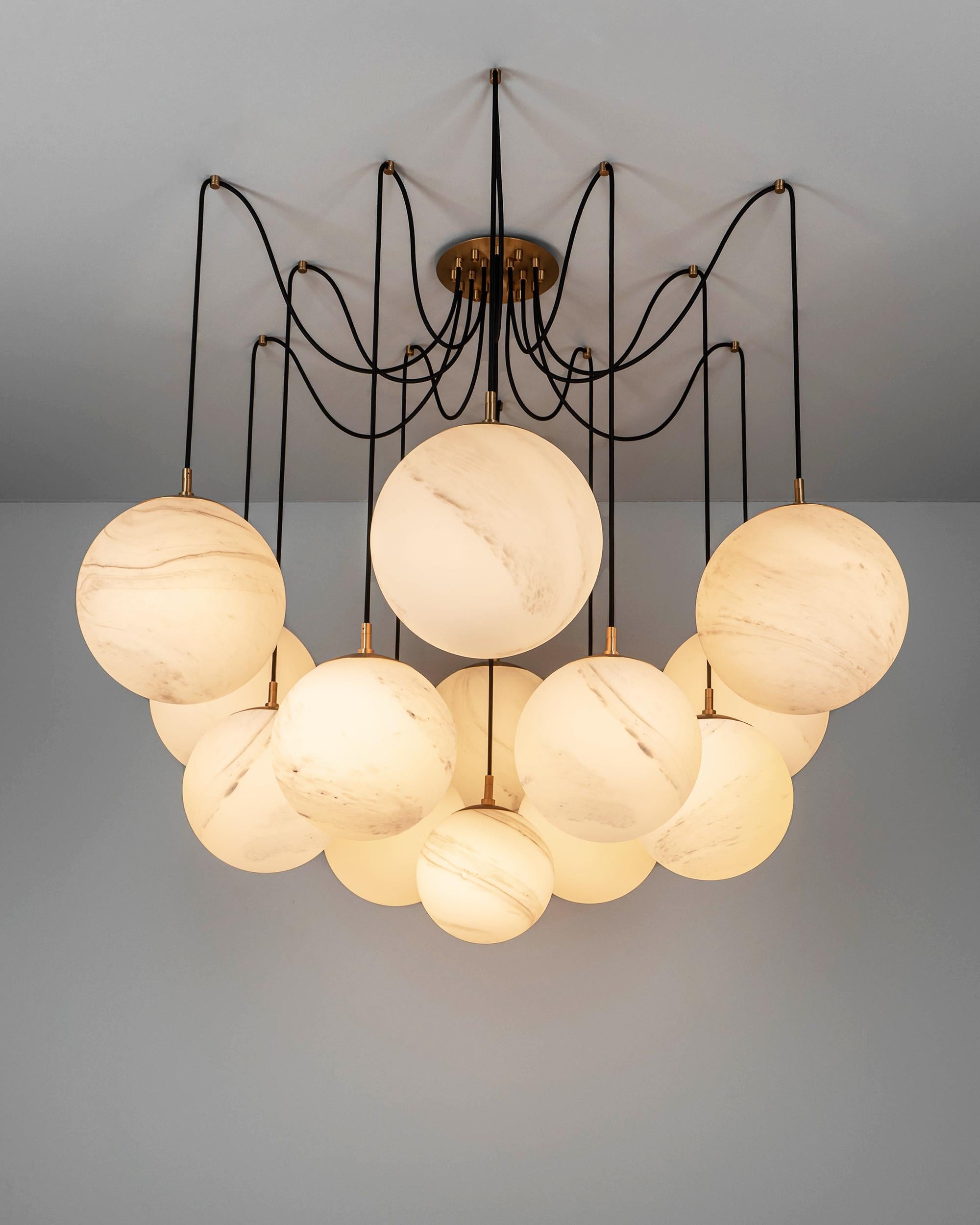 Contemporary Spider Chandelier For Sale