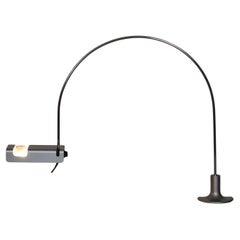 Spider Desk Lamp In Silver By Joe Colombo For Oluce, Italy 1967