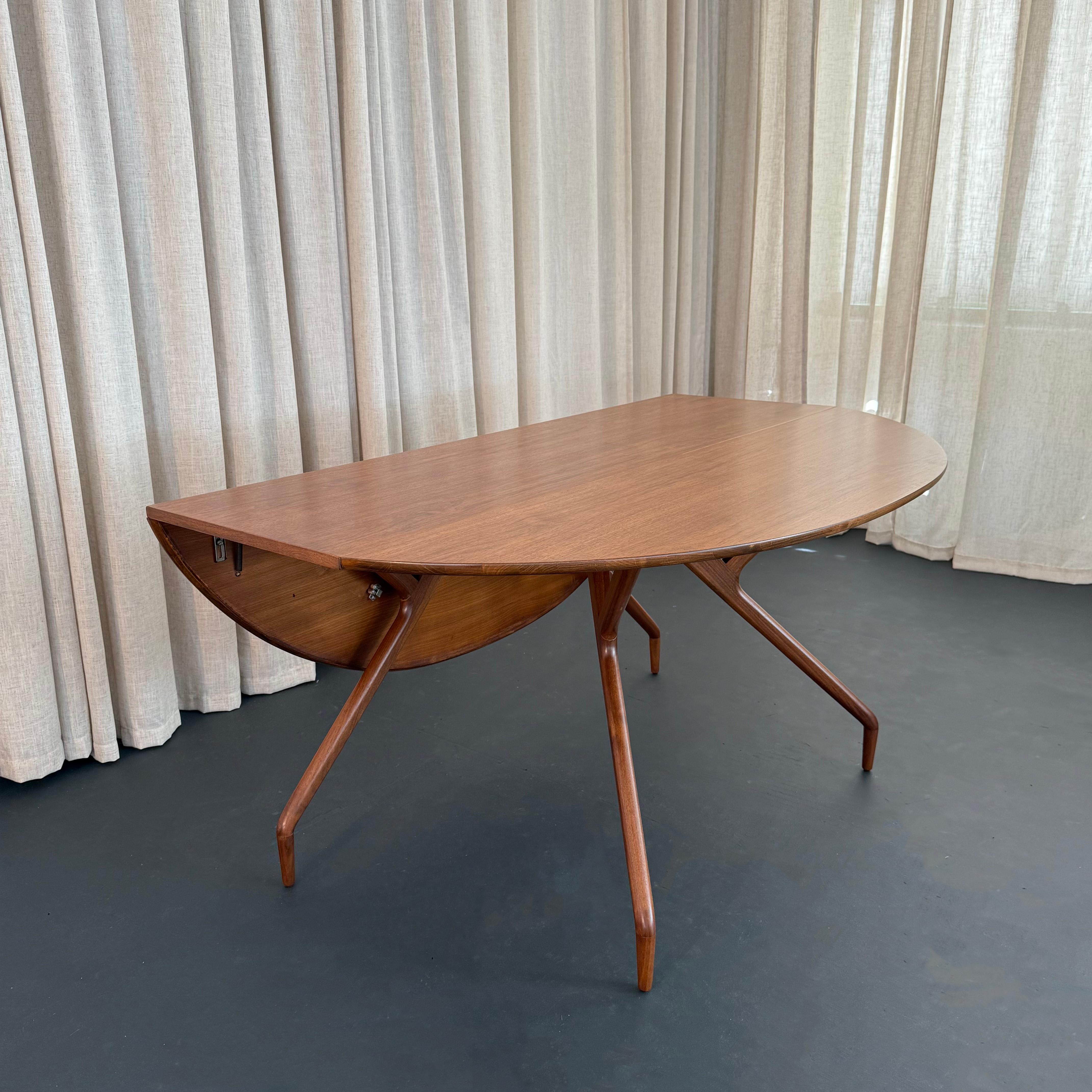 Spider-Leg Drop-Leaf Dining Table By Greta Magnusson Grossman en vente 1