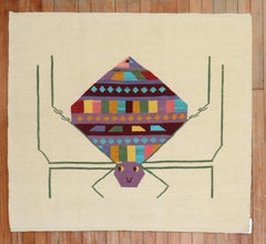 Spider Persian Kilim Wall Hanging