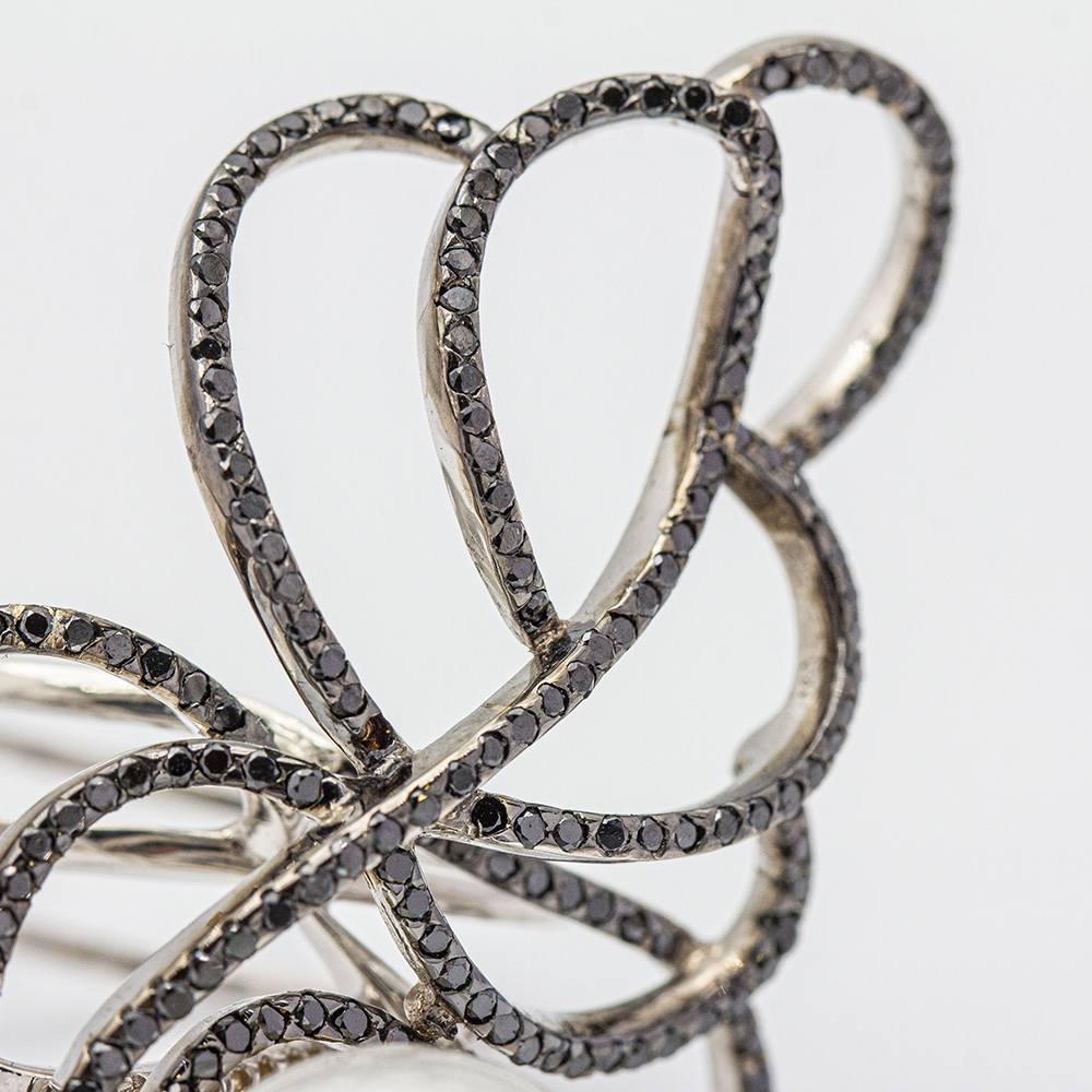 Women's SPIDER Ring in White Gold and Diamonds For Sale
