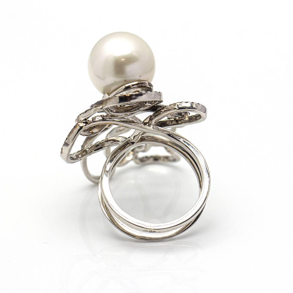 SPIDER Ring in White Gold and Diamonds For Sale 1