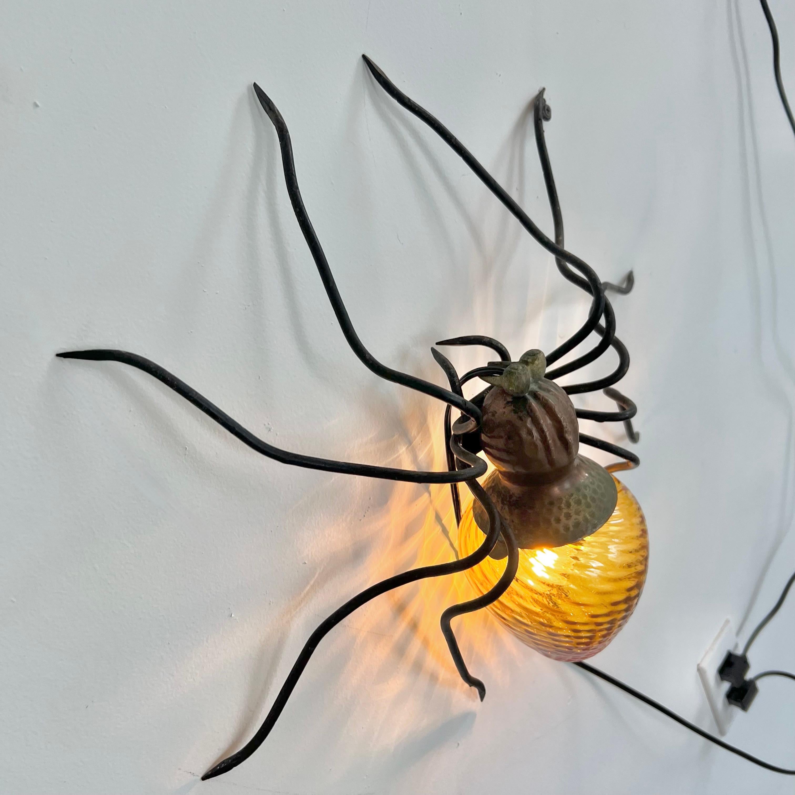 Spider Sconce, 1960s Italy For Sale 1