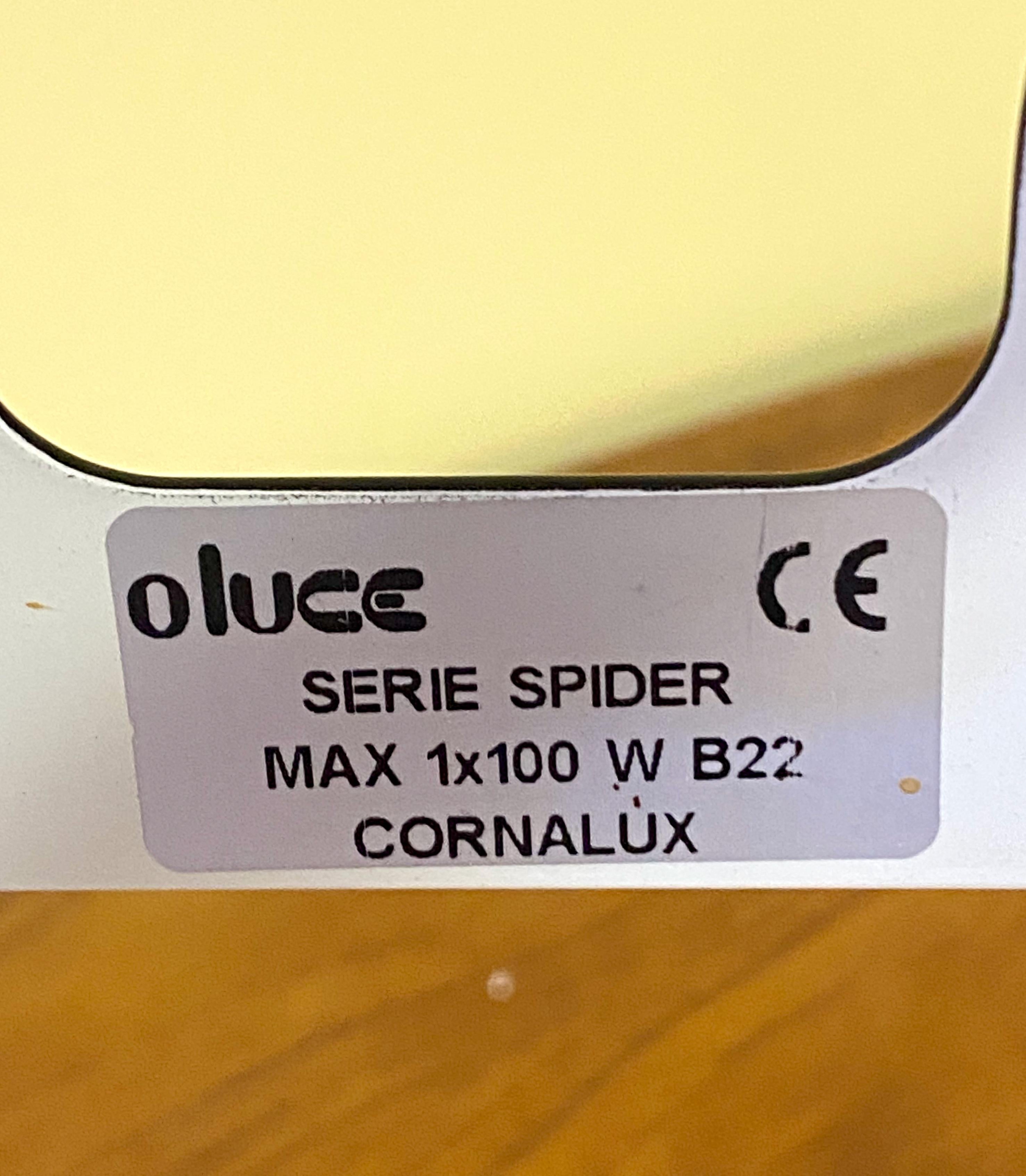 Late 20th Century Spider table lamp by Joe Colombo for Oluce For Sale