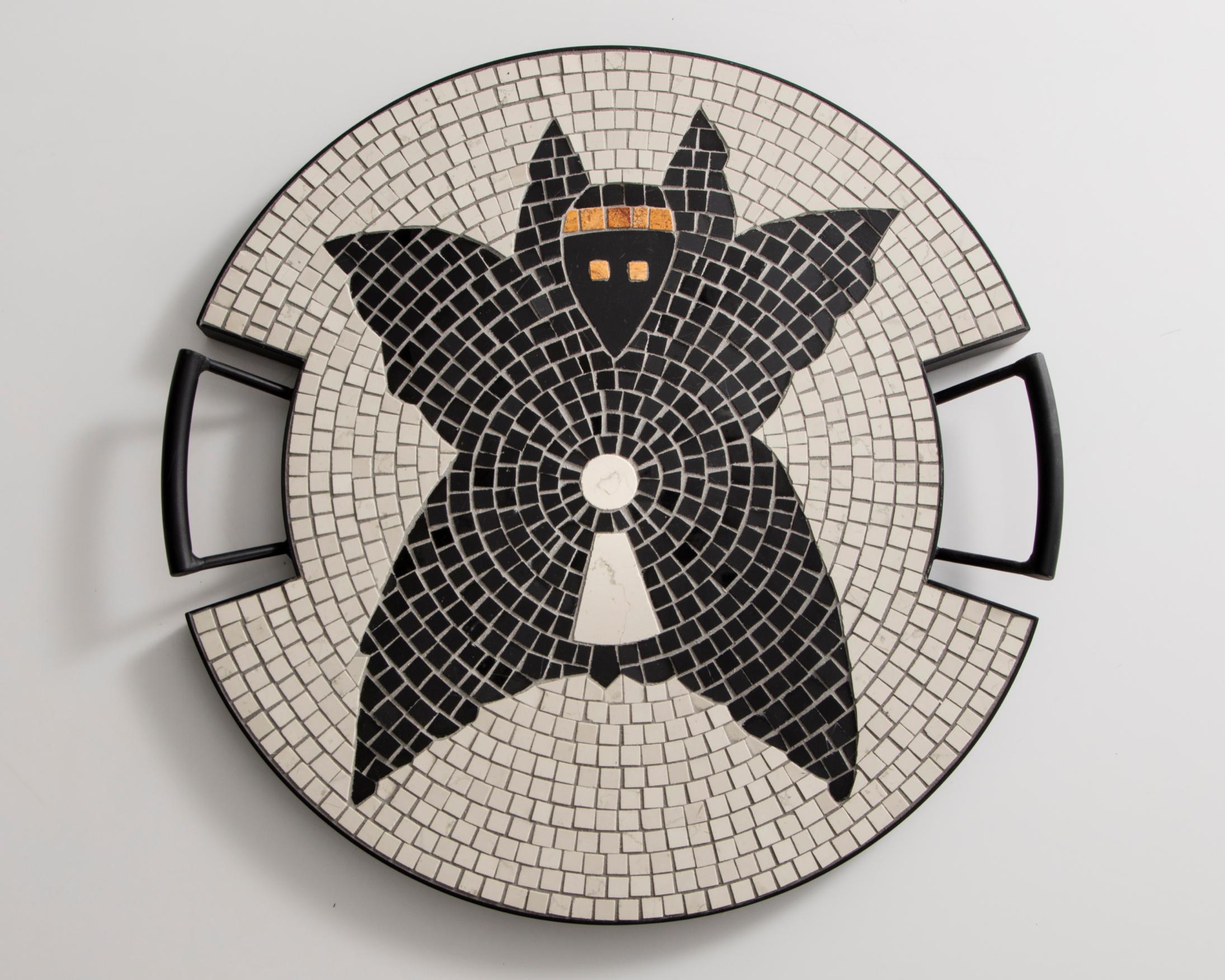 Mosaic Spider Tray from the 