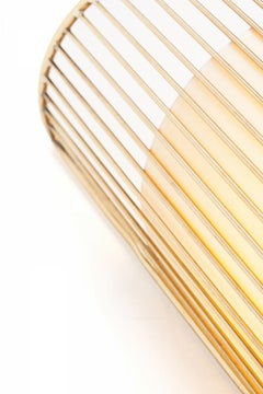 Contemporary Art Deco Inspired Spider Wall Sconce Lamp Polished Brass