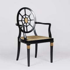 Spiderback chair, similar to design by Edwin Lutyens, 1930/40s