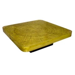 Spiderweb Brass Coffee Table by Brutalist Be