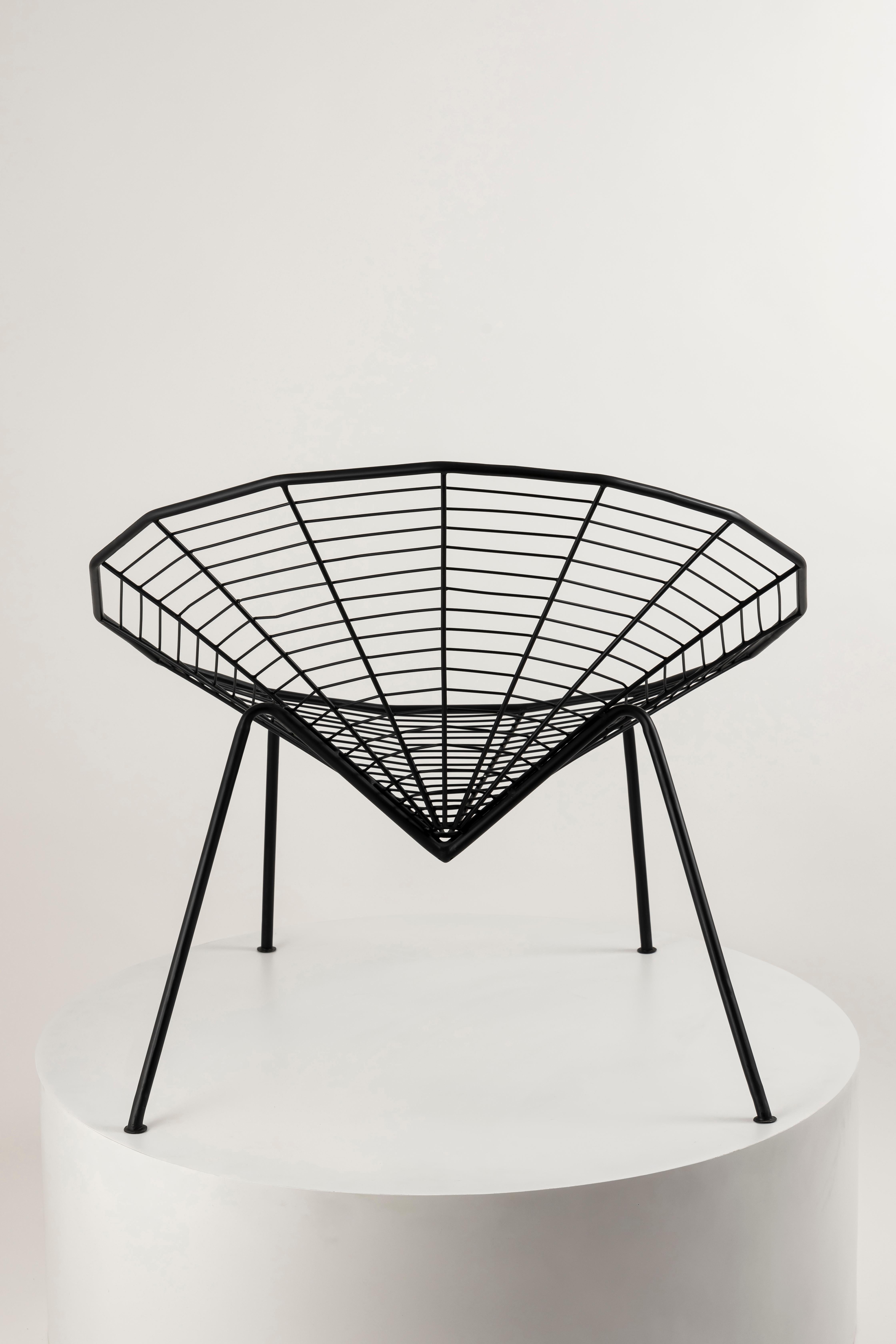 Etched Spidey Lounger by Namit Khanna For Sale