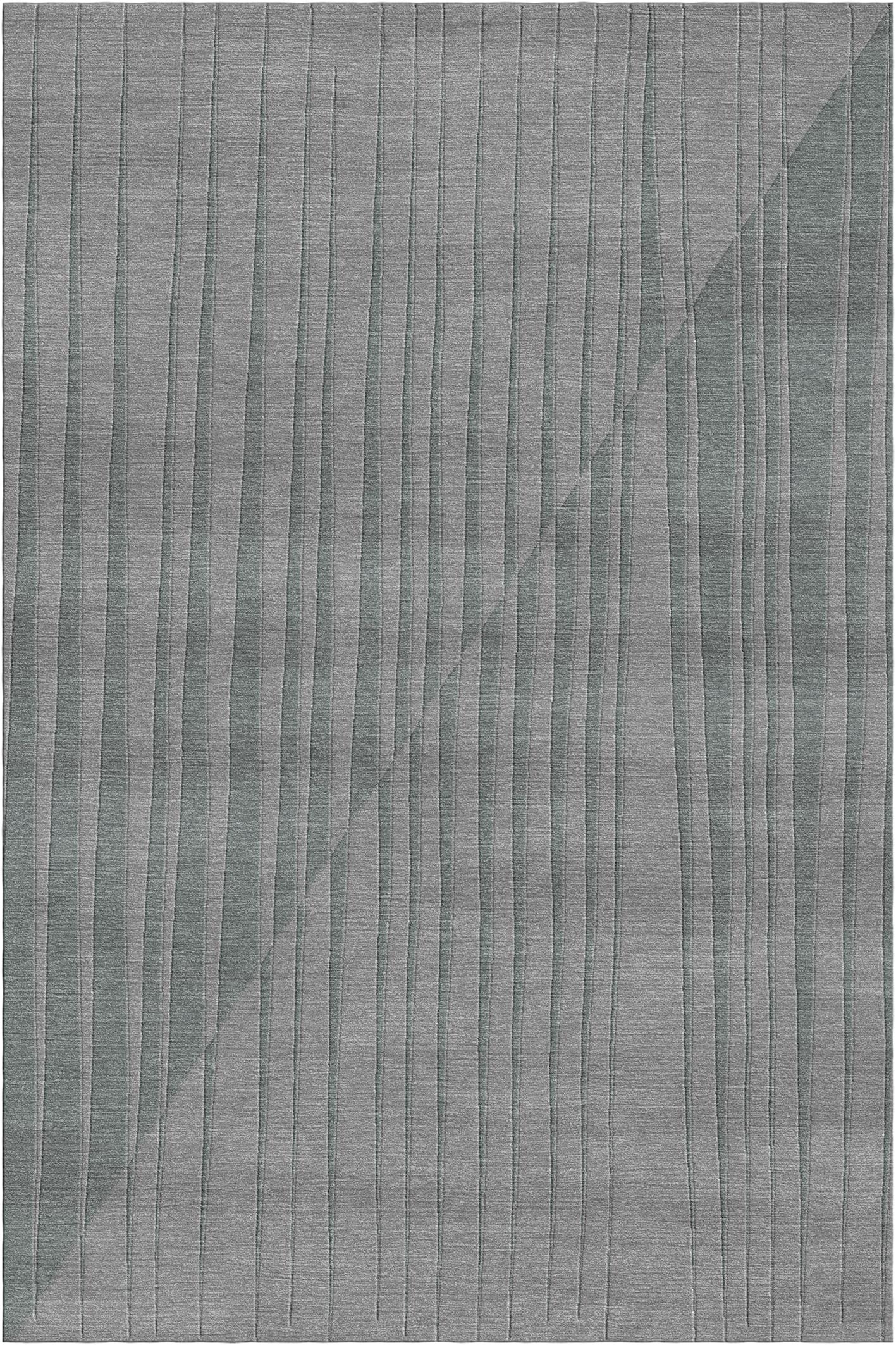 Spieghe teppich III von Giulio Brambilla
Abmessungen: D 300 x B 200 x H 1,5 cm
MATERIALIEN: NZ-Wolle, Bambusseide
Erhältlich in anderen Farben.

Eine faszinierende Kombination aus Tradition und Innovation macht diesen Teppich zu einem Blickfang in