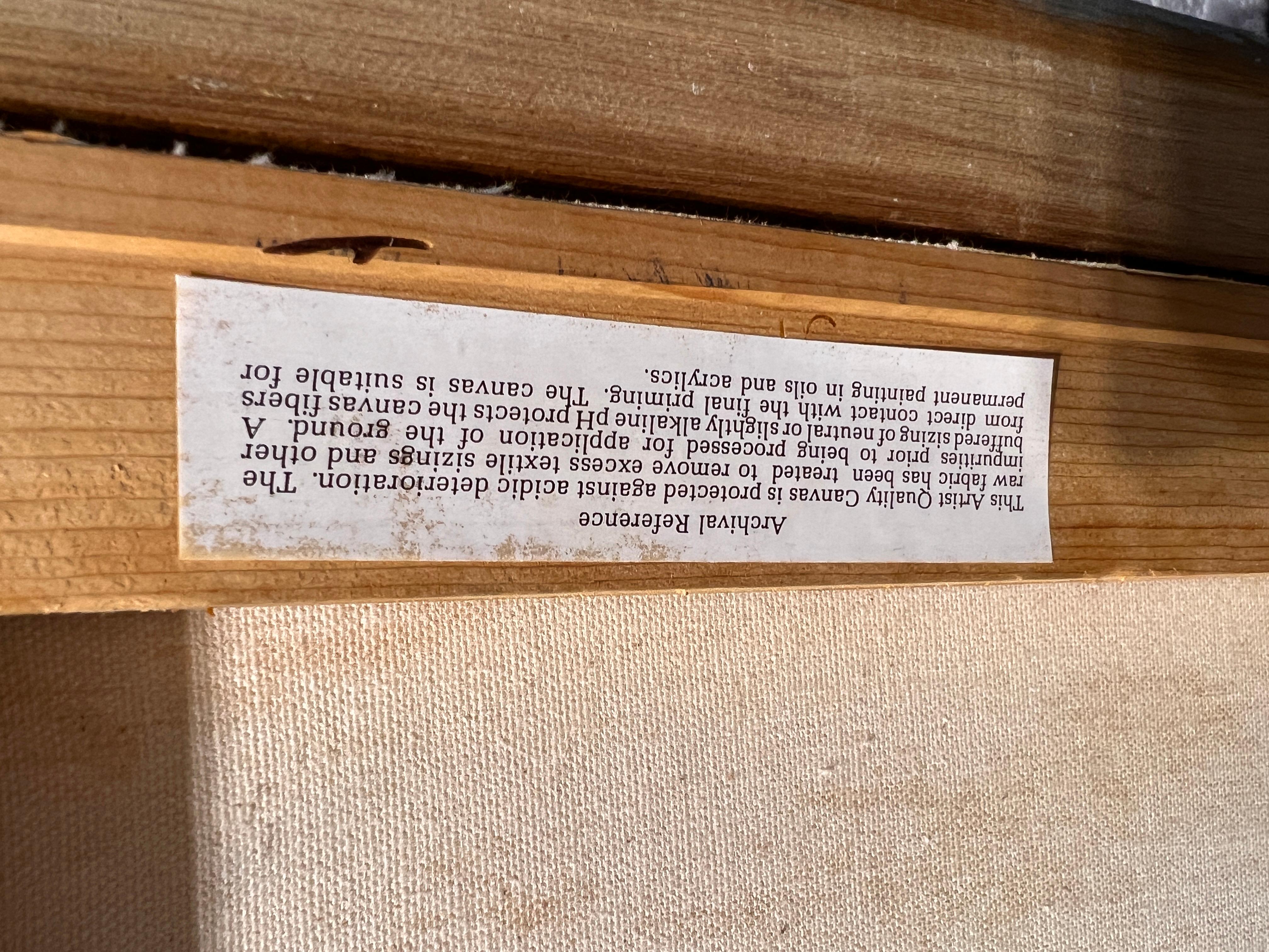 Vintage-Ölgemälde auf Leinwand Stillleben, Obst, gerahmt, signiert Spiesel 1998 im Angebot 11