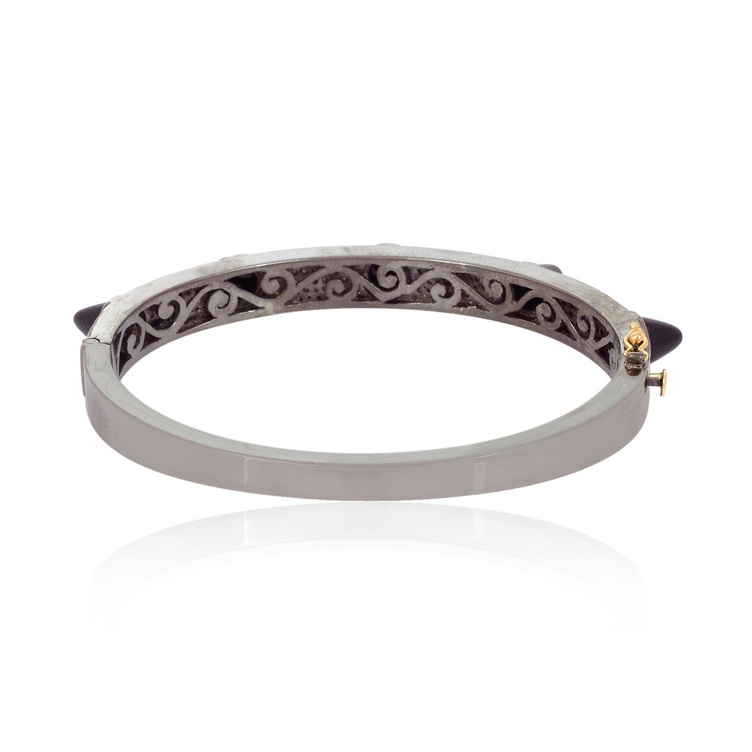 spike bangle bracelet