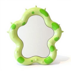 Spike Green Mirror, Modern Contemporary Design, Made in Canada