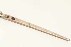 Spike Necklace (0.15 CT, Diamond Slab, DA+DIA)