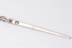 Spike Necklace (0.3 CT, Chunky Diamond Slab, DA+DIA)