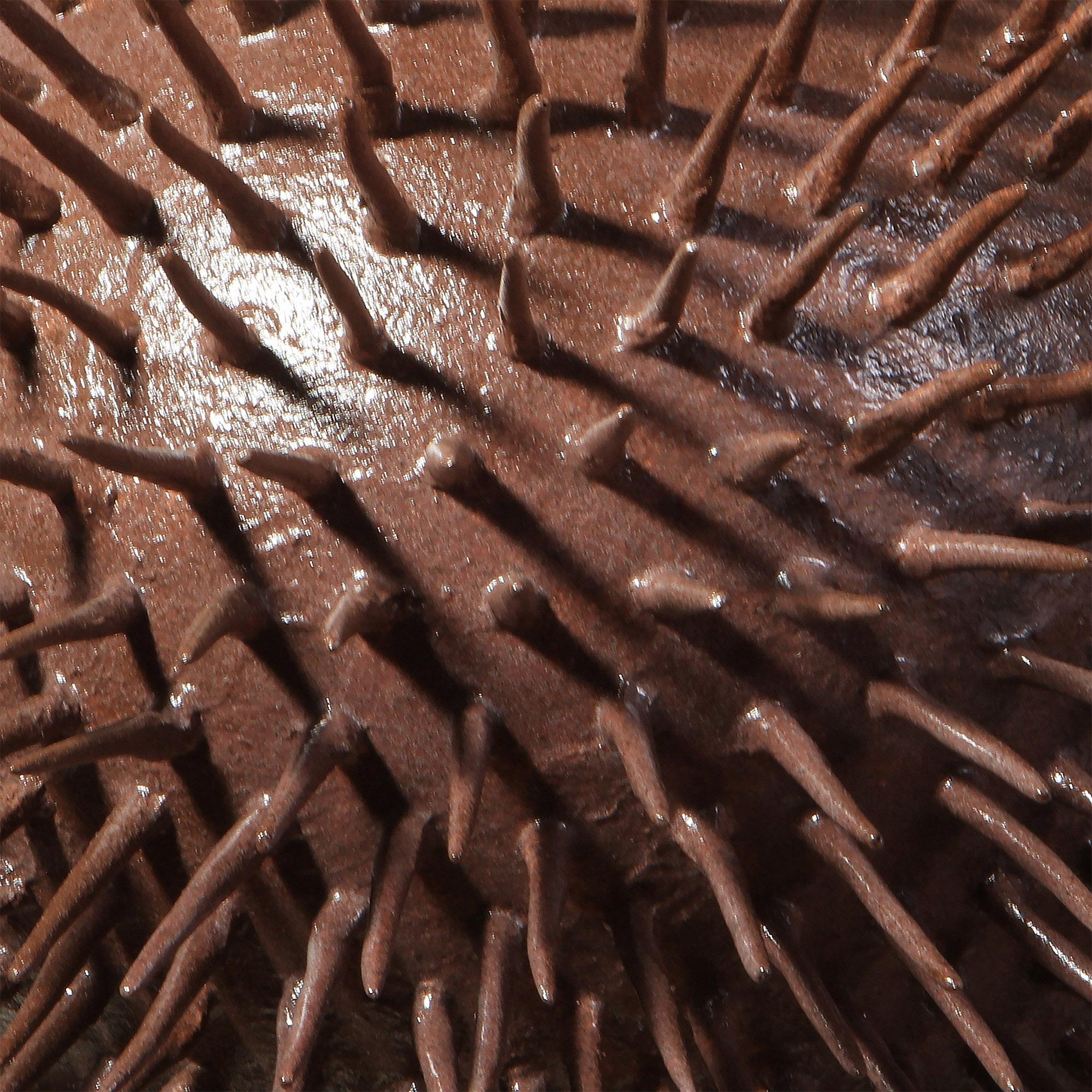 Lampe de table en porcelaine à pointes - Glaçure marron tachetée Neuf - En vente à London, by appointment only